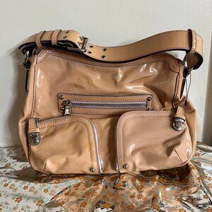 Marc Jacobs Christy Cream Patent Handbag vintage